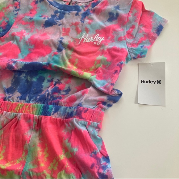 Hurley colorful active jumpsuit outfit 5035 - Picture 4 of 6